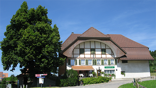 Hirschen Haus Frontansicht